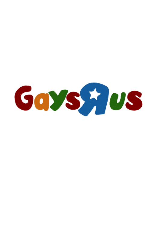gays r us sticker